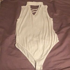 Cute white bodysuit